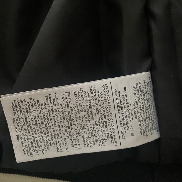 Nike Authentics Leather Varsity Jacket - Picture 7 of 13